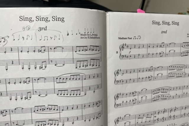 毎日ブログ108日目　講師演奏合わせ